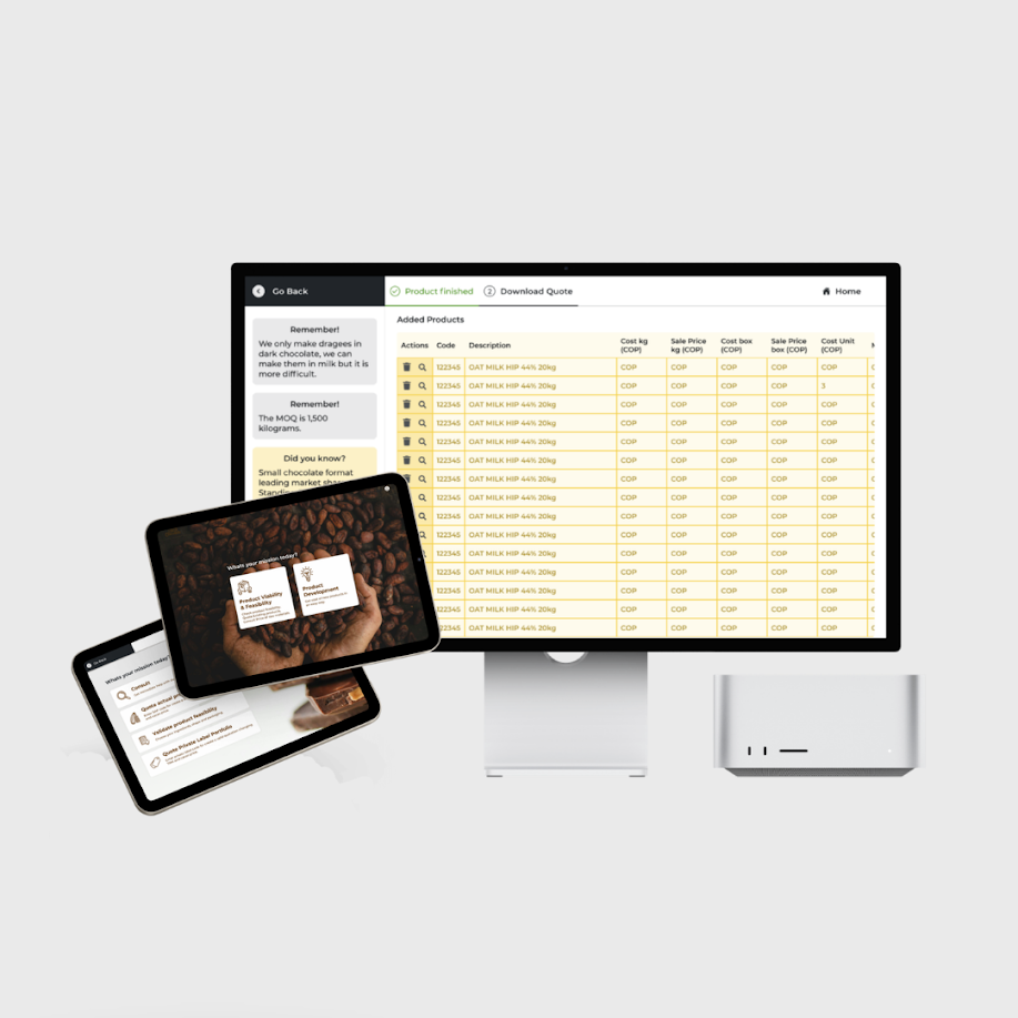 The cost feasibility platform that accelerated product development for a global chocolate leader